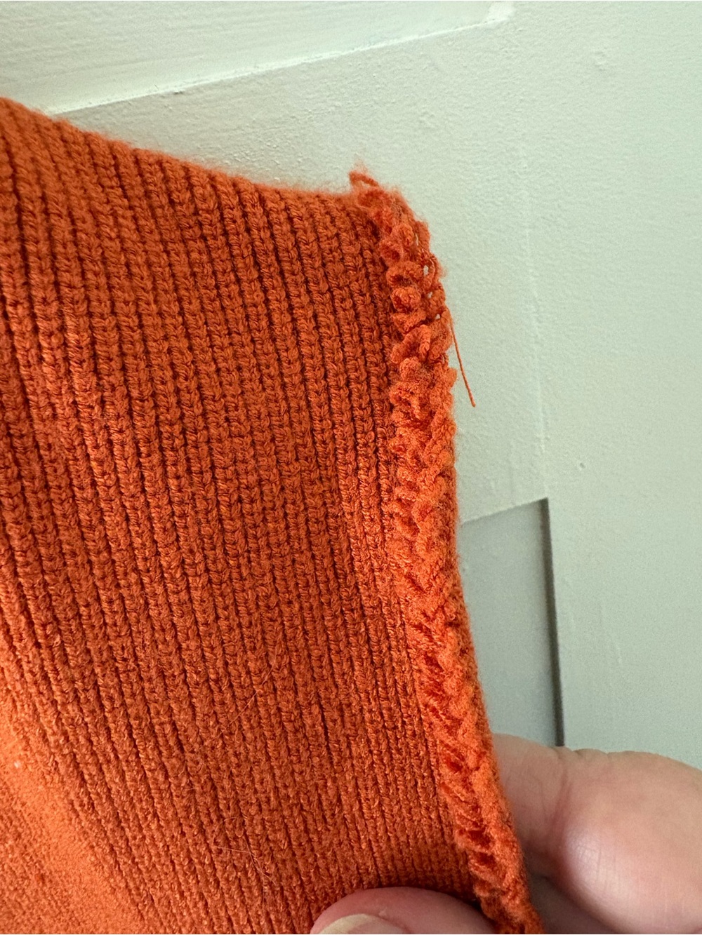 Free People Oakleigh Vest Rust Orange . Size Large. - Picture 7 of 13